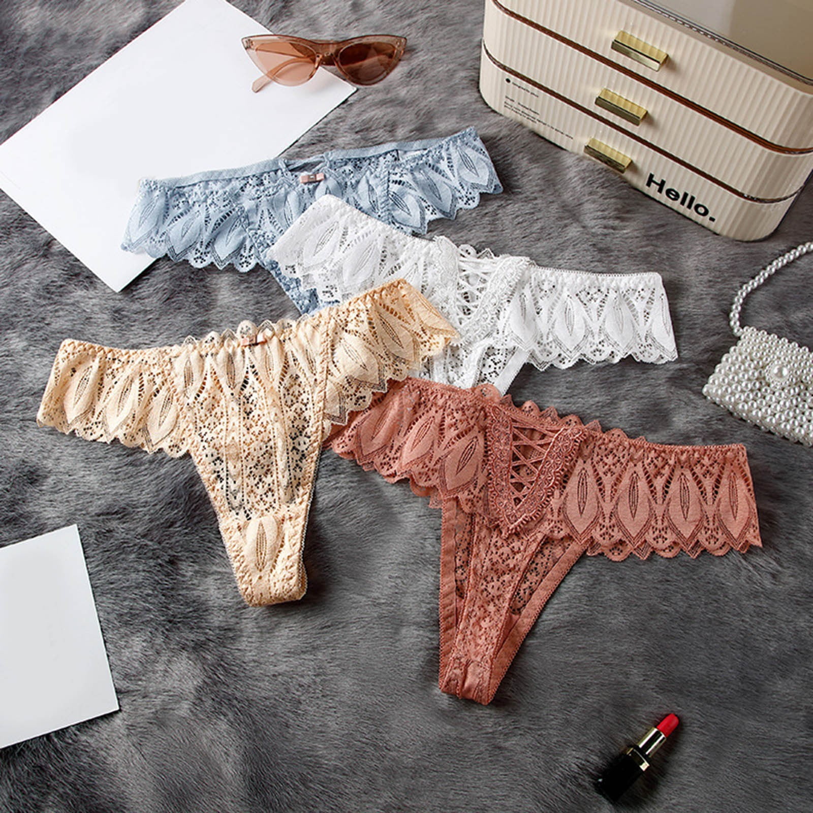 WILLBEST sous-Vêtements Femmes Mode Coton Taille Basse Culottes