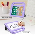 thumbnail image 7 of SUPNICE Kids Case for New iPad 9.7 2018/2017 with Built-in Screen Protector, Light Weight Shock Proof Handle Stand Kids Case for iPad 9.7 2017/2018 iPad Air/iPad Air 2/iPad Pro 9.7,Light Purple, 7 of 7