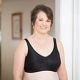thumbnail image 2 of Mastectomy Bra The Rose Contour Size 44A Black, 2 of 2