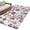 Purple, variant on Ethnic Patchwork Bathroom Rug Washable 2x3 Entryway Rug Non Slip Rustic Vintage Boho Orange Grey Grid Front Door Mat Low Pile Indoor Doormat Throw Floor Carpet for Kitchen Bedroom Entrance
