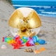 thumbnail image 3 of KAKOWELY 2 pelotas de playa inflables creativas de PVC con lentejuelas para jugar en el agua., 3 of 4