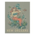 thumbnail image 1 of New Orleans, LA, Mermaid and Anchor, Ocean Floor Scene (1000 Piece Puzzle, Size 19x27, Challenging Jigsaw Puzzle for Adults and Family, Made in USA), 1 of 4