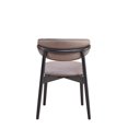 thumbnail image 2 of Lanae Side Chair (Set-2), Gray Fabric & Black Finish, 2 of 4