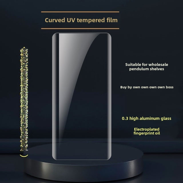 Película templada UV para Huawei mate60pro Xiaomi 14pro Opporeno12 galvanizado Aluminio alto vivoX100 aplicable
