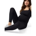 thumbnail image 3 of Ingrid & Isabel For Every Belly Women's Maternity Favorite Long Unitard, Sizes S-XXL, 3 of 14