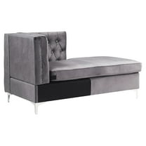 ACME Jaszira Upholstery Modular Chaise in Gray