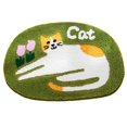 thumbnail image 4 of Felpudo de animales para puerta, felpudo de bienvenida, felpudo de interior, alfombra decorativa para baño, decoración del hogar, alfombra de suelo Gato, 4 of 8