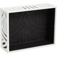 thumbnail image 4 of Wood Doorbell Chime Cover Box Only - Corinthian Style Pattern - Doorbell Cover Box Only - White (8 x 6 x 3 In), 4 of 5