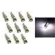 thumbnail image 5 of 10 bombillas T10 para coche 9 SMD Xenon 501 bombilla de lámpara lateral brillo para la cúpula del Zulema bombillas de faros de coche, 5 of 6