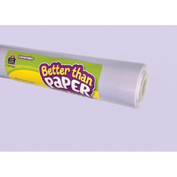 Teacher Created Resources Lavender Better Than Paper Bulletin Board Roll, 4' x 12' (TCR 77438)