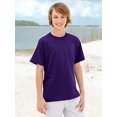 thumbnail image 3 of Fruit Of The Loom T-Shirt à Manches Courtes en Coton HD pour Jeunes, 68, Rétro Chiné, 3 of 6