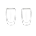 thumbnail image 1 of Juego de 2 Vasos Térmicos de Borosilicaro doble pared 450 ml ideal para bebidas calientes o frías., 1 of 5