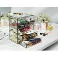 thumbnail image 2 of Sorbus Cosmetics and Jewelry Big Storage Case Display - Stylish Vanity, Bathroom Case (3 Large, 4 Small Drawers), 2 of 7