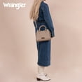 thumbnail image 4 of Wrangler Purses for Women Carry All Handbags Small Crossbody Purses with Zipper, Khaki, 4 of 7