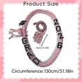 thumbnail image 3 of SMKE Class Of 2026 Grad Ribbon,Blue 51" 2026 Graduation Leis,Necklace For Graduation Gifts Supplies,Money Lei Handmade Double Braided,Congrats Graduates Money Leis For Men Women,Class Of 2026 Gift, 3 of 9