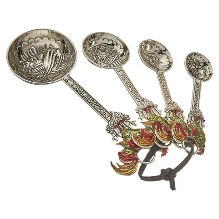 

CodYinFI MSRNG SPNS 4PCSET ZI Rooster Measuring Spoons