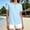 Light Blue, variant on Womens Shirts Cotton Basic Light Blue Crewneck Solid Color Loose Casual Trendy Blouse for Women