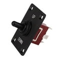thumbnail image 4 of 4pcs Marine Boat 15AMP 12VDC 3 Terminal Momentáneo Interruptor De Encendido Zulema Interruptor de palanca marino, 4 of 8
