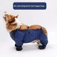 thumbnail image 3 of SKIUHS Lightweight All-Season Dog Overall – Dirt-Resistant Paw Protectors (Soft-Soled), 3 of 8
