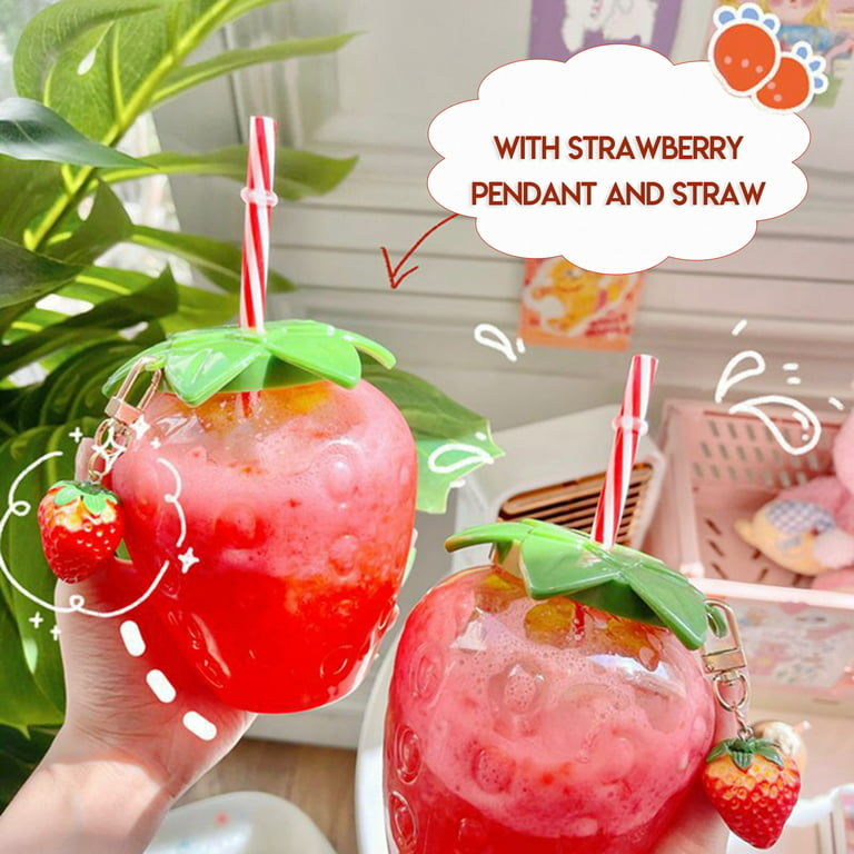 Net red space cup straw cup creative plastic cup gift water cup mug summer  cup i