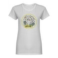 thumbnail image 2 of Cute Unicorn Let's Sing Shaped T-Shirt Women -Image by Shutterstock, Female Medium, 2 of 4