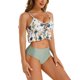 thumbnail image 5 of Moda mujer estampado Bikini Push-Up Pad traje de baño traje de baño conjunto de ropa de playa Fridja nalpqowj51803, 5 of 8
