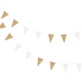 thumbnail image 4 of EeaseCA 2pcs Camping Banner Triangle Banner Decoration Picnic Banner Decorative Banner, 4 of 8
