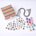 thumbnail image 4 of Juguete de regalo para niñas de 6 a 9 años, kit de fabricación de joyas artesanales para niños y niñas de 6 a 11 años, juguetes, pulsera, juego de manualidades para 7 8 9 10 años O brillar Electrónica, 4 of 5
