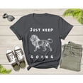 thumbnail image 4 of Just Keep Going Walking Lion Motivational Inspirational Leo T-Shirt Lion Quote Lover Gift T Shirt for Men Women Kids Boys Girls Teens Tshirt, 4 of 8