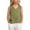 #02-Army Green, variant on Linen Tank Tops for Girls Casual Loose Camisole Sleeveless Gauze Shirts Plus Size Boho Spring Summer 2026 Clothing