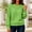 Green, variant on Harpily Women's Sweaters Solid color Crew Neck Long Sleeve Shirts Basic Style Lightweight Soft Fall Outfits for Women Knit Pullover Tops