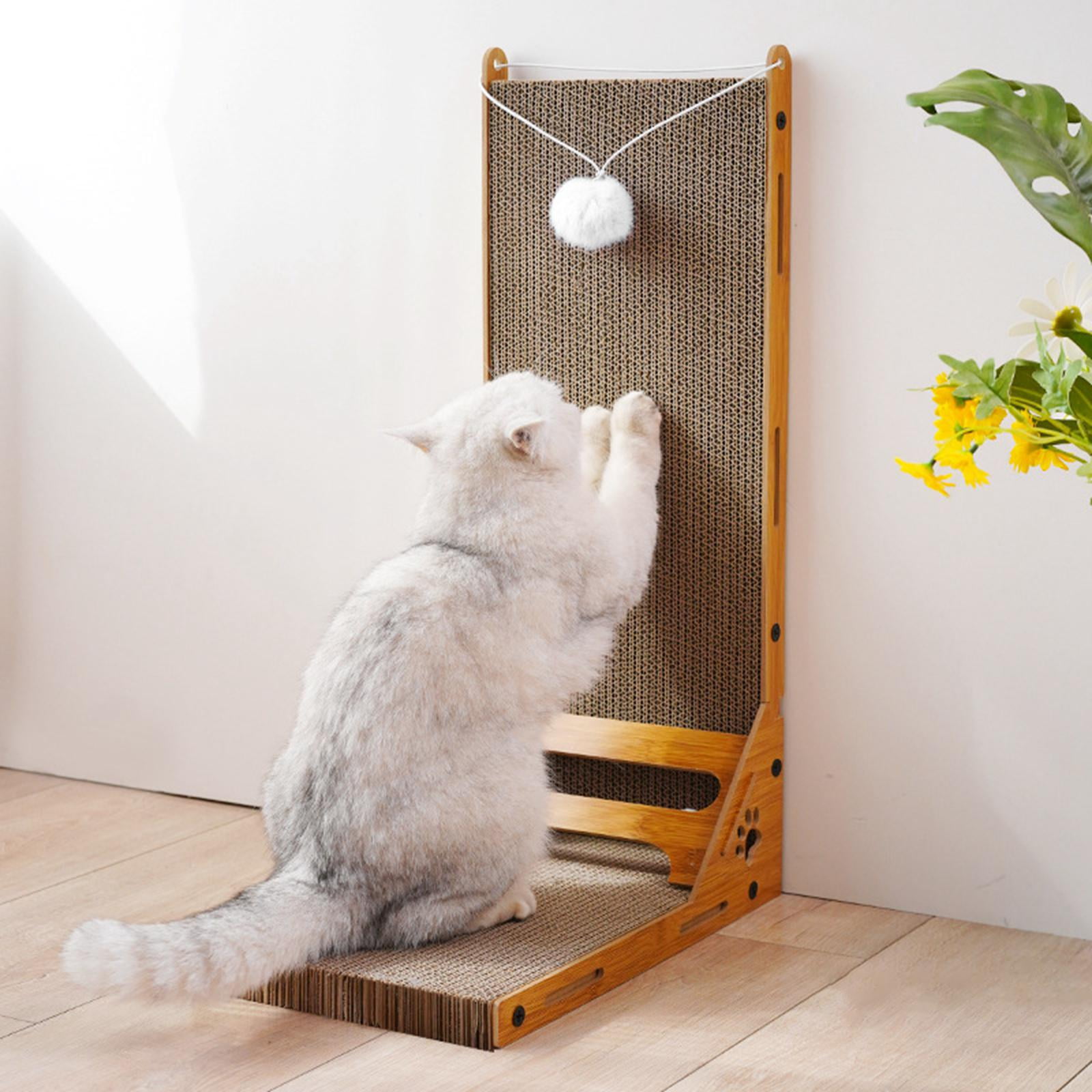 Vertical Cat Scratcher Scratch Pad Lounge Bed Cardboard Cats scratching