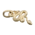 thumbnail image 1 of LUVCLS Llavero de serpiente de latón vintage, adorno de animal de metal para el hogar, escritorio de oficina GXY, 1 of 7
