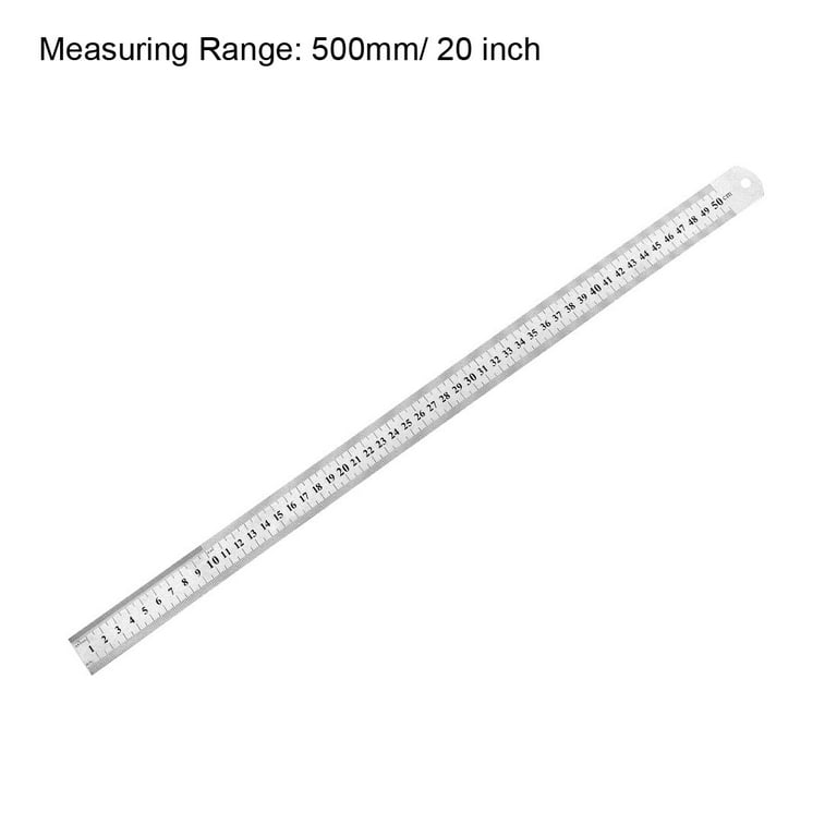 50cm 20 Inch Length Measuring Long Straight Ruler Tool for sale online