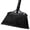 All Black, variant on Heavy Duty Angle Broom - 55" Adjustable Iron Handle with Stiff Bristles - Commercial-Grade Indoor/Outdoor Broom for Garage, Patio, Kitchen, Sidewalk & Concrete Cleaning (Black & Red)