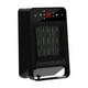 thumbnail image 1 of Calentadores para uso en interiores, calentador de pared de 1800 W con pantalla LED remota, calentador pequeño enchufable con termostato ajustable y temporizador para RV, hogar, oficina, baño, ventila, 1 of 3