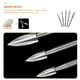thumbnail image 3 of GOOHOCHY Kit de herramientas de broca giratoria de taladro de taladro de madera de 5 piezas para carpintería de carpintería de carpintería, 3 of 8
