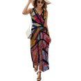 thumbnail image 2 of Robe Sans Manches à Imprimé Africain Robes d'Été pour Femmes 2024 Robe de Soirée pour Femmes 2024 Robes de Luxe, 2 of 5