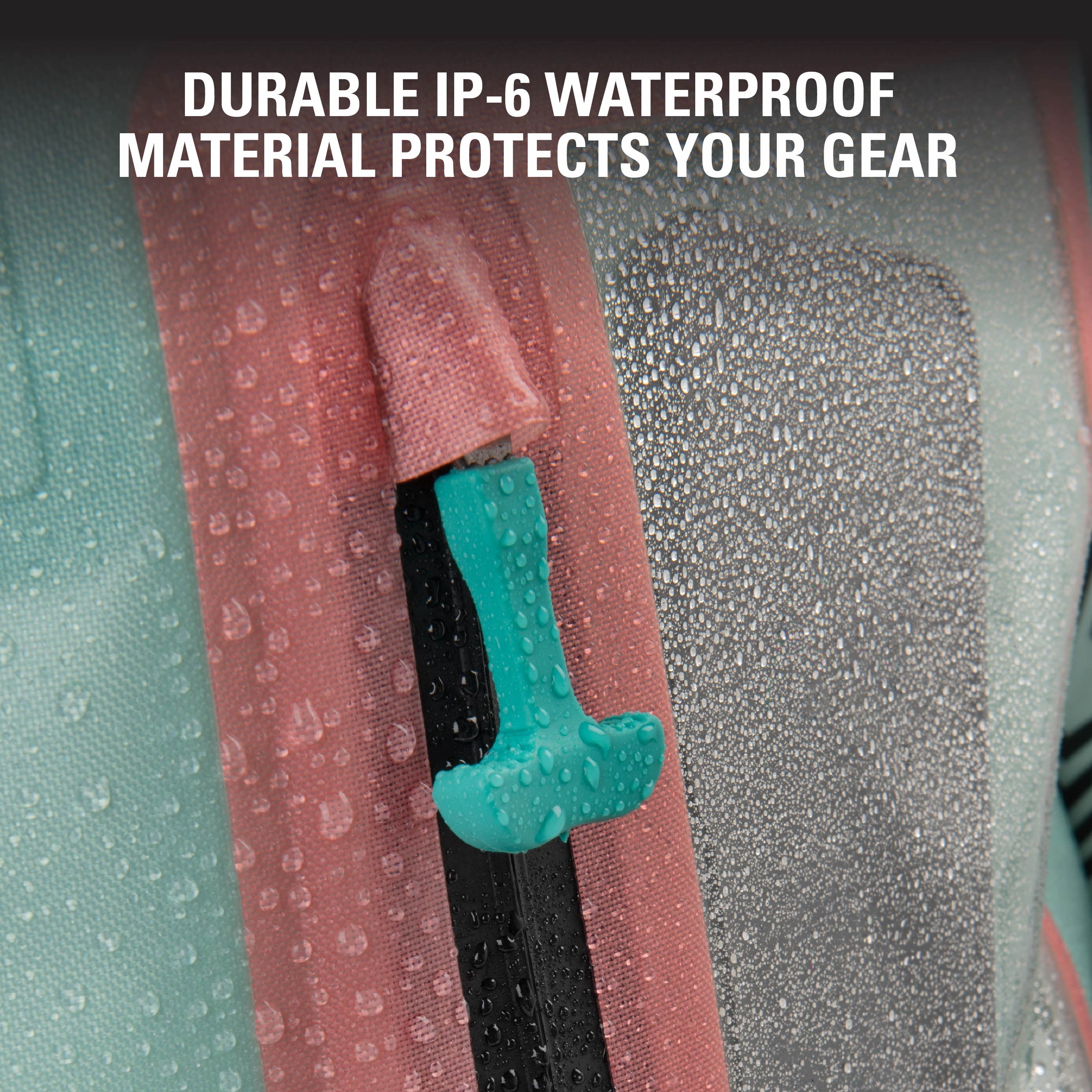 Terrain™ Adventure Waterproof Sling Pack, Sea Breeze & Salmon