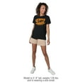 thumbnail image 4 of Gilmore Girls Luke's Coffee Logo Women's Loose T-Shirt, Black, Small, 4 of 6
