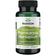Swanson Full Spectrum Pterocarpus Marsupium 400 mg 60 Capsules
