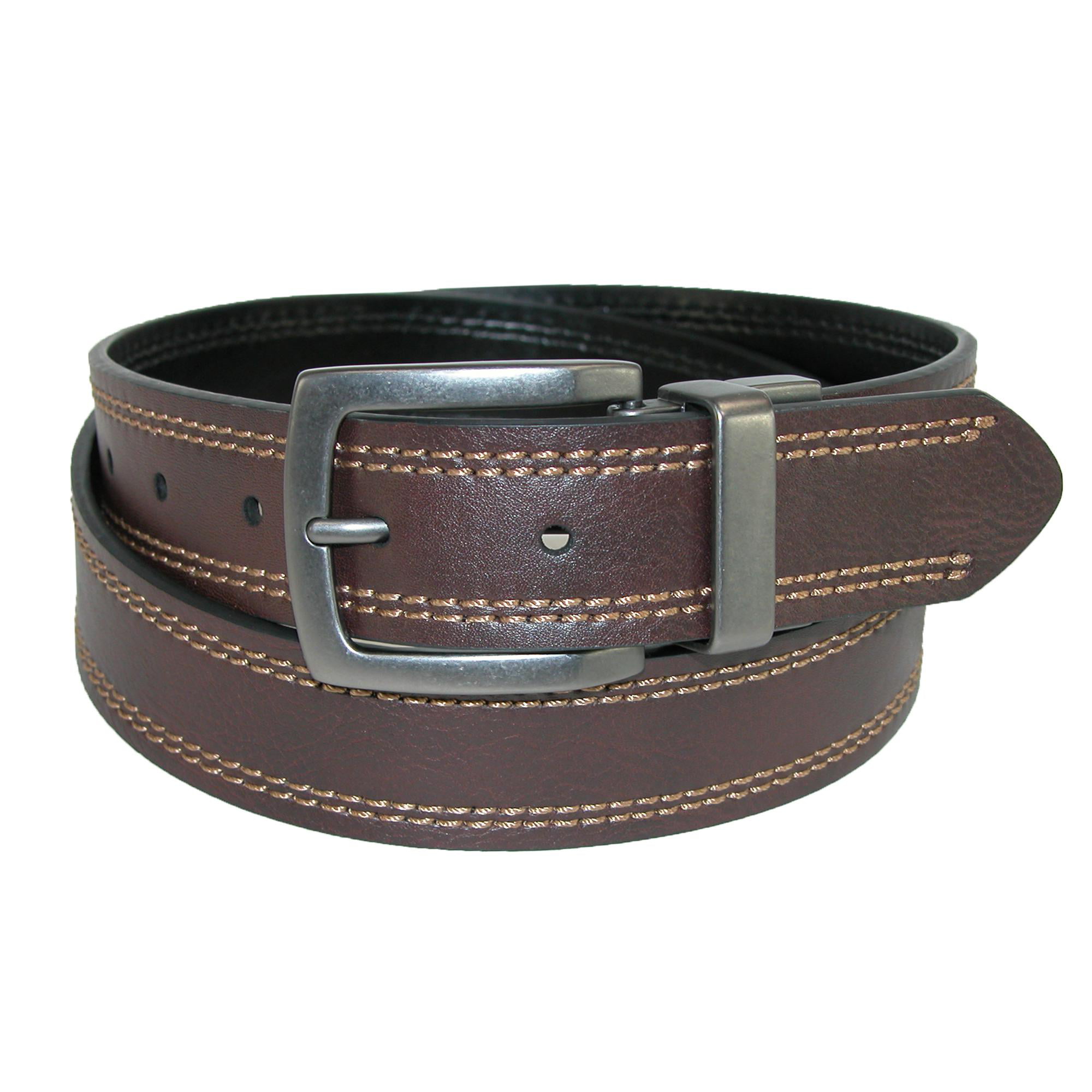 Dickies Men's 35mm Reversible Belt with Contrast Stitch