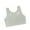 j18-Army Green, variant on LIIPEE Girls Underwear Kids Cute Solid Color Scoop Neck Racerback Sports Bras Casual Lightweight Soft Comfortable Breathable Seamless Training Bra,9-13 Years