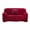 Burgundy, variant on Eurhowing Stretch Velvet Sofa Slipcover for 1-Seater, Non-Slip Couch Cover with Pillowcase, Pet & Stain Resistant Furniture Protector for Living Room (Gray)