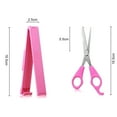 thumbnail image 2 of Hair Cutting Scissor Set Creative Hair Thinning Shears with Fringe Cut Comb Clip, 2 of 8