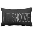 thumbnail image 1 of RYLABLUE Housse de Coussin Humoristique Moderne Noir et Blanc 20x30 Pouces, 1 of 1