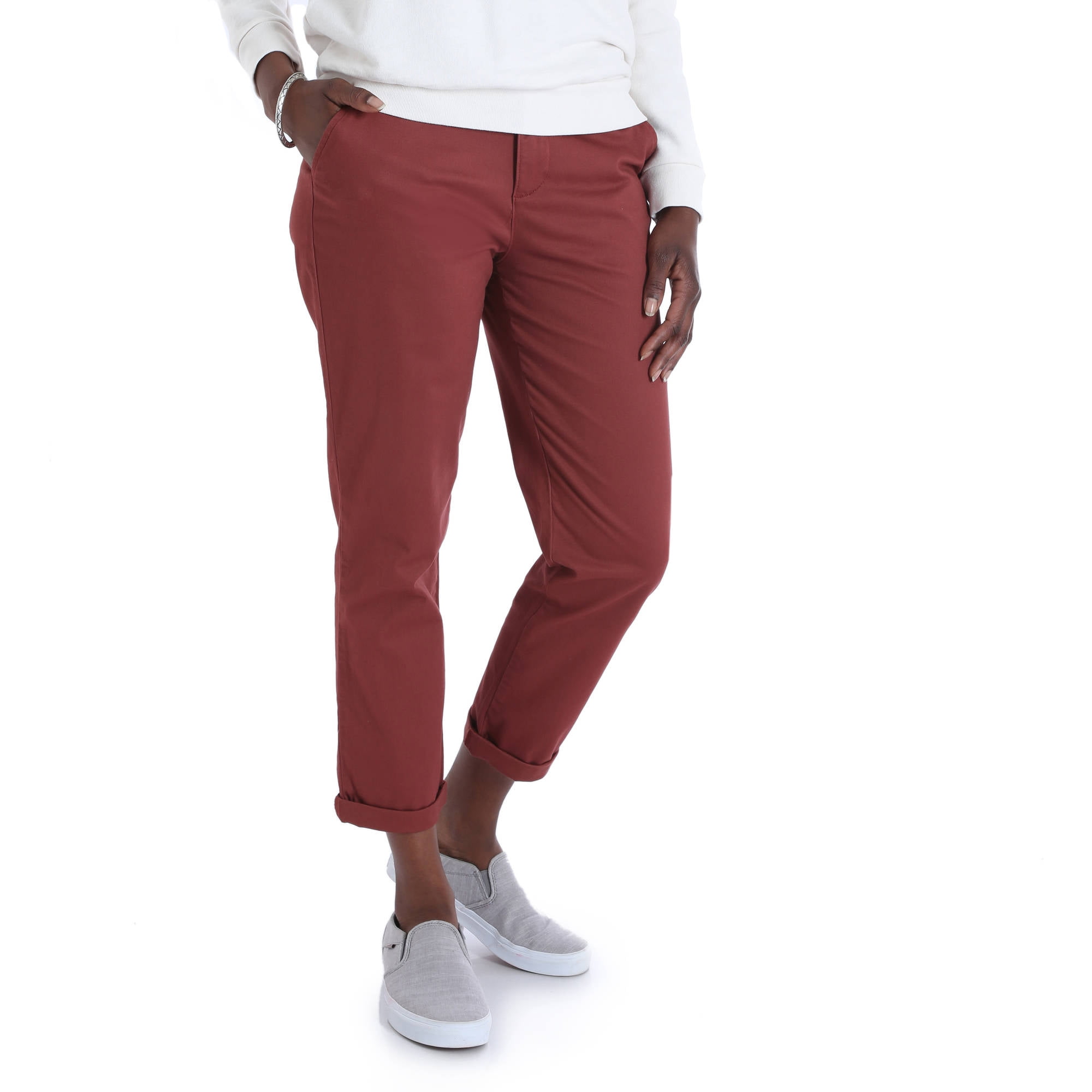 Lee Riders Women's Slim Cropped Chino Pant