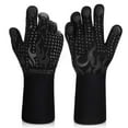 thumbnail image 1 of Guantes Comsmart para barbacoa resistentes al calor de 1472 °F, silicona, 1 of 8