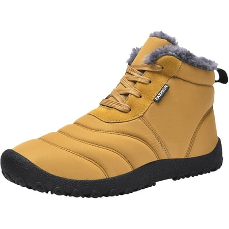 

Lopsie Men s Snow Boots Insulated Waterproof Rugged Duty Outdoor Winter Boots，boots men
