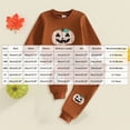thumbnail image 3 of Leey-World Boy Toddler Clothes Toddler Baby Boy Fall Clothes Embroidery Sweatshirt Pullover Tops + Casual Pants Infant 2 Piece Winter Outfit Set(Coffee,6-12 Months), 3 of 4